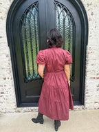 Maude Clara Tiered Maxi Dress