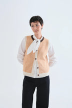 Striped Knit Vest