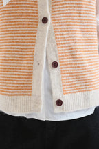 Striped Knit Vest