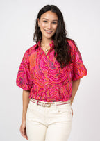 Pouf Sleeve Campshirt