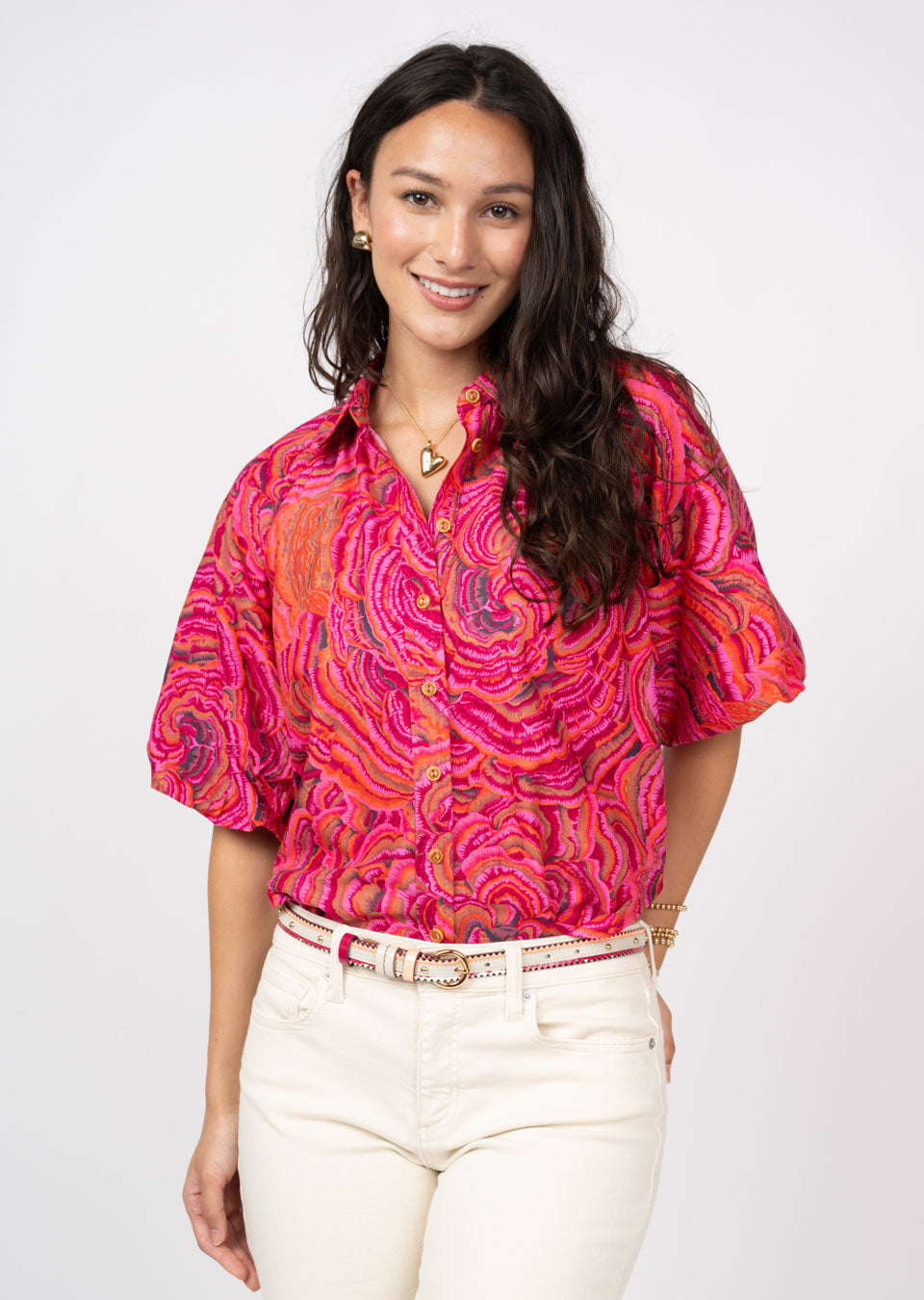 Pouf Sleeve Campshirt