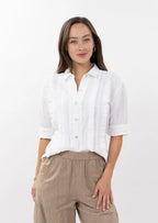 Tuxedo Gauze Shirt