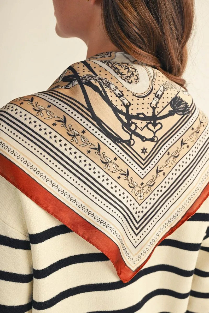 Brown/Tan Scarf
