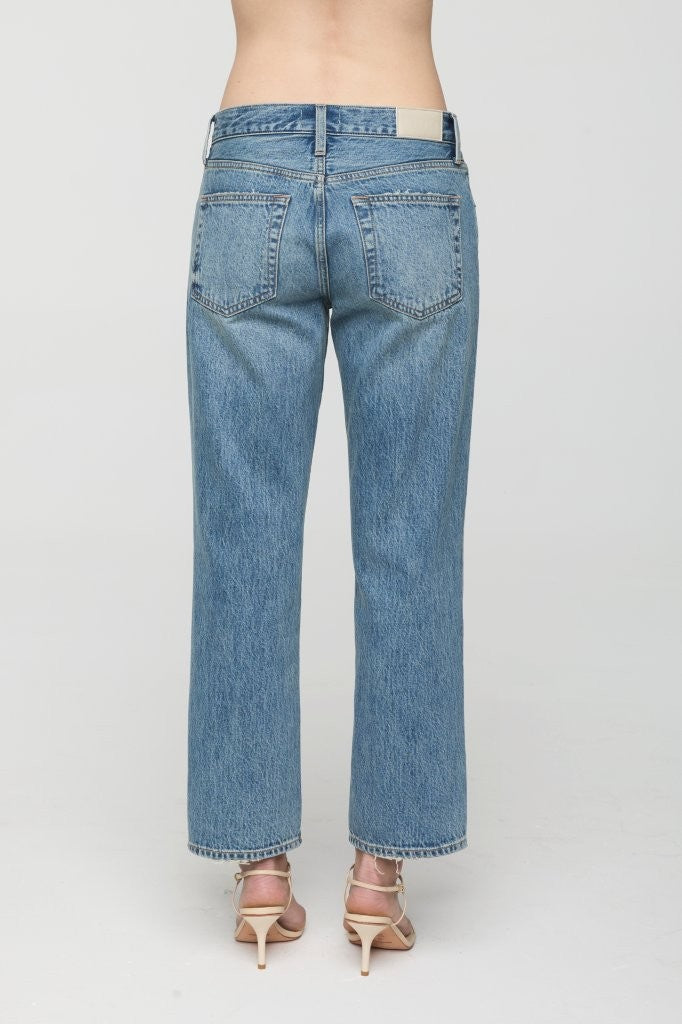 ISSA ANKLE MID RISE RELAXED ANKLE STRAIGHT