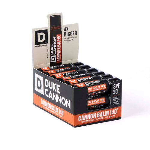 Cannon Balm Lip Balm 140° SPF 30 Counter Display