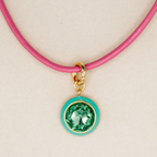 Luna Pendant Necklace - Turquoise Pendant