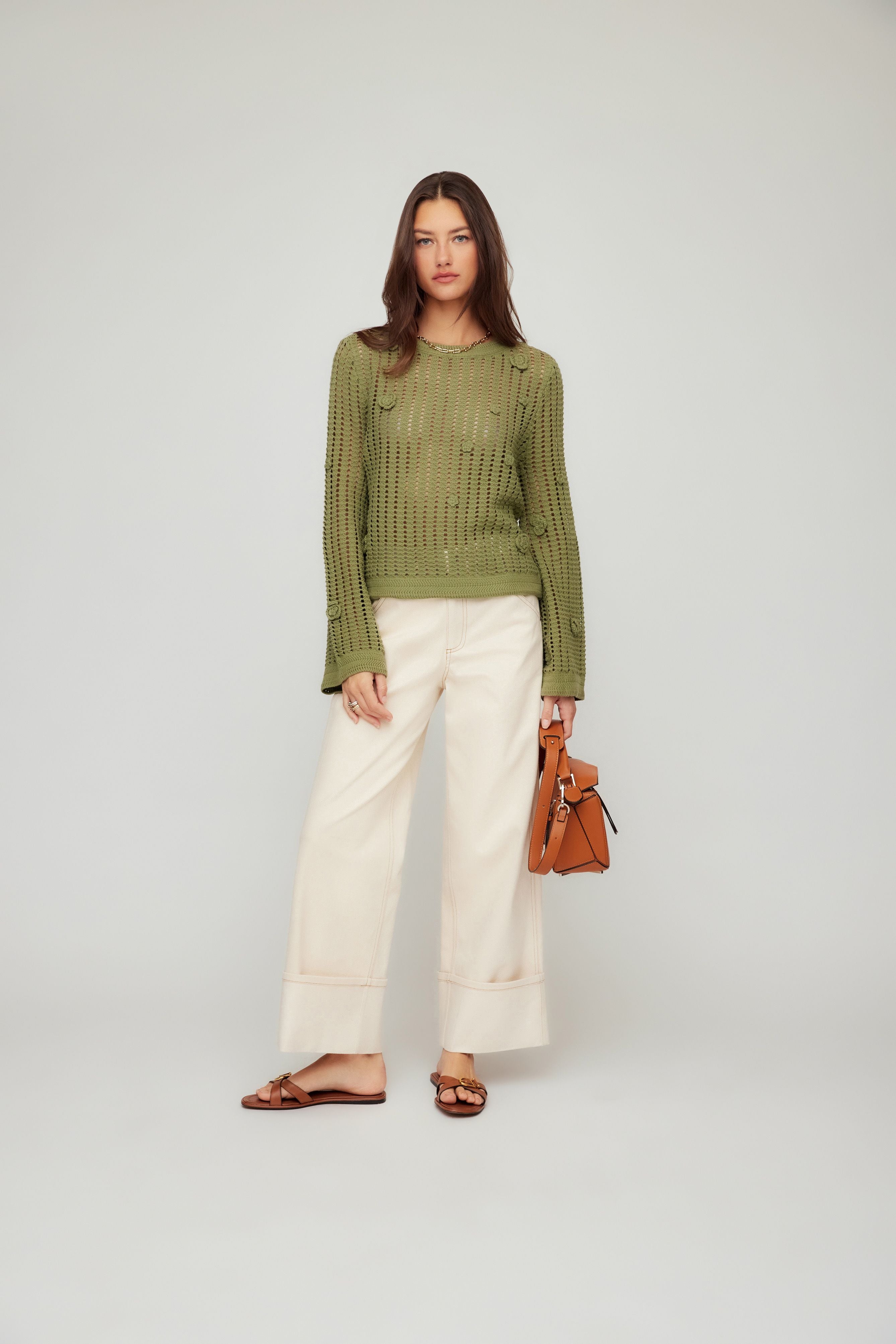 Liv Crochet Sweater