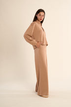 LADIES KNITTED SWEAT