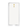 Long Skinny Gold Foil Exclamation Notepad