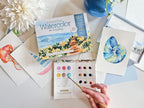 Coastal Watercolor Notecard Paint Kit