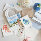 Coastal Watercolor Notecard Paint Kit