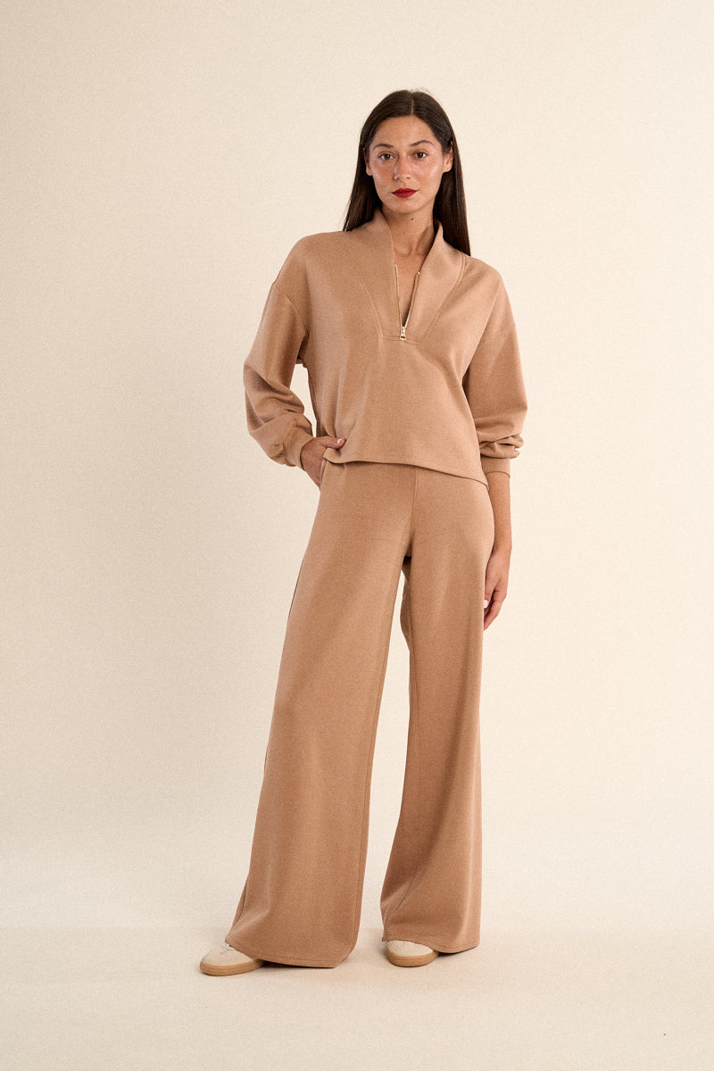 LADIES KNITTED SWEAT
