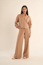 LADIES KNITTED SWEAT