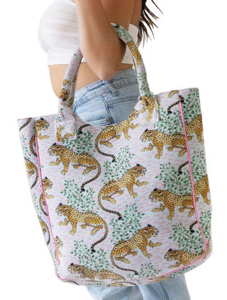 Jaguar Dove Gray XL Tote
