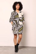 Ava Zebra Dress