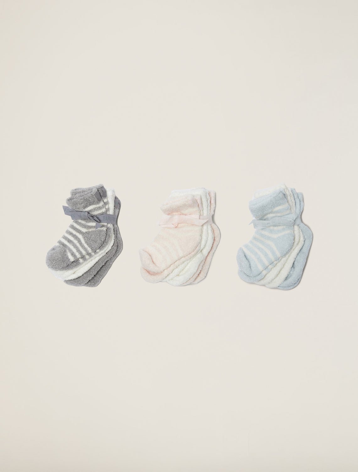 CozyChic Lite® Infant Sock Set Blue-Pearl