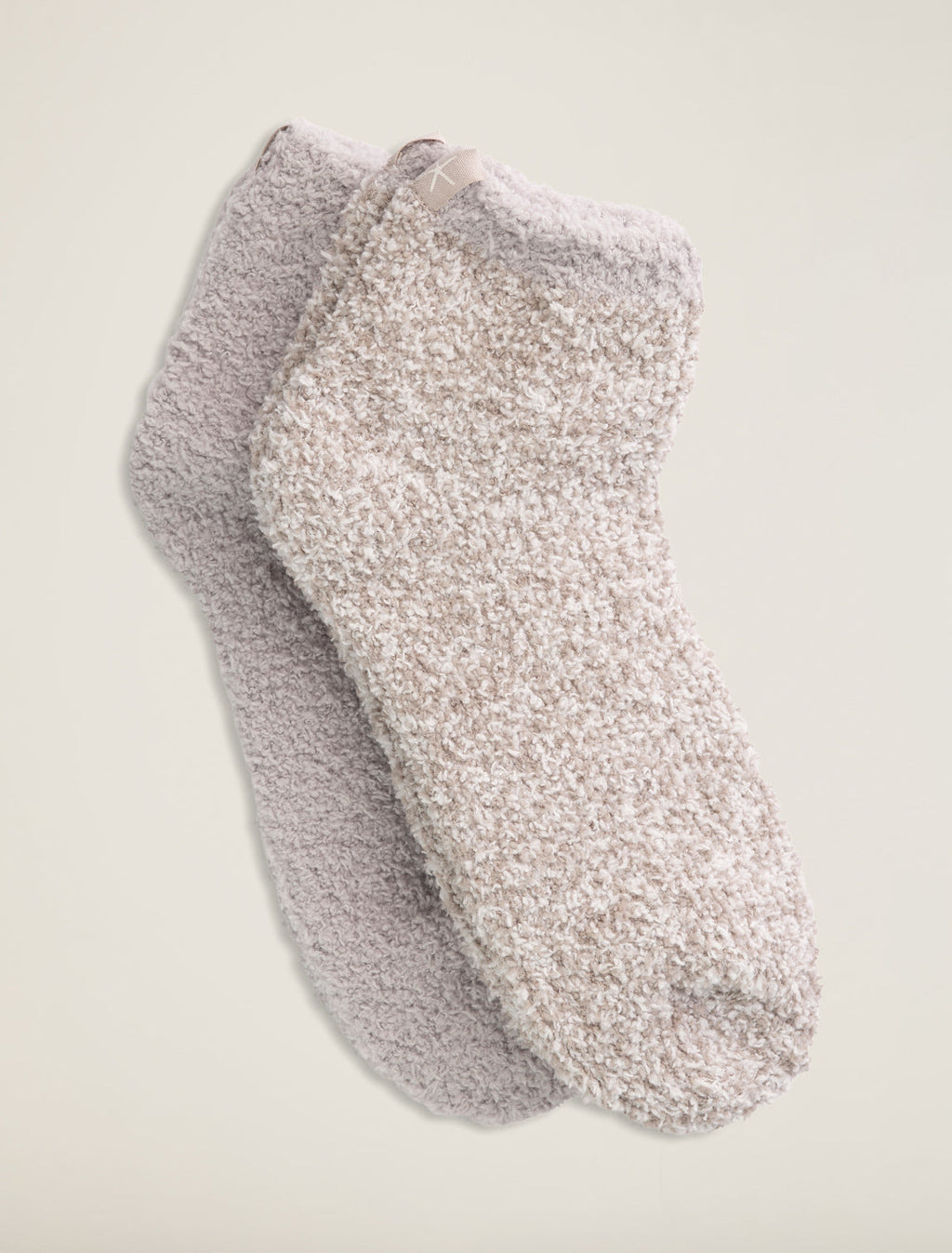CozyChic® 2 Pair Tennis Sock Set Pearl