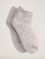 CozyChic® 2 Pair Tennis Sock Set Pearl