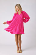Heidi Dress - Berry Electric