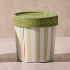 Coconut Santal Artisan Caffe Capri Gelato Cup Candle
