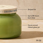 Coconut Santal Artisan Caffe Capri Signature Candle