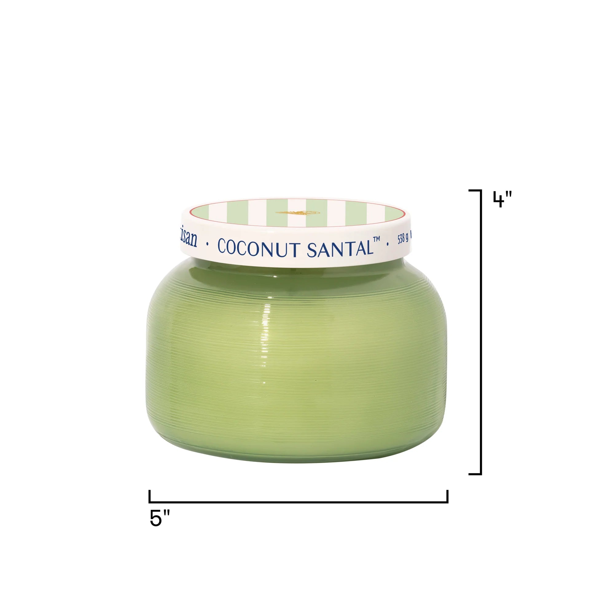 Coconut Santal Artisan Caffe Capri Signature Candle
