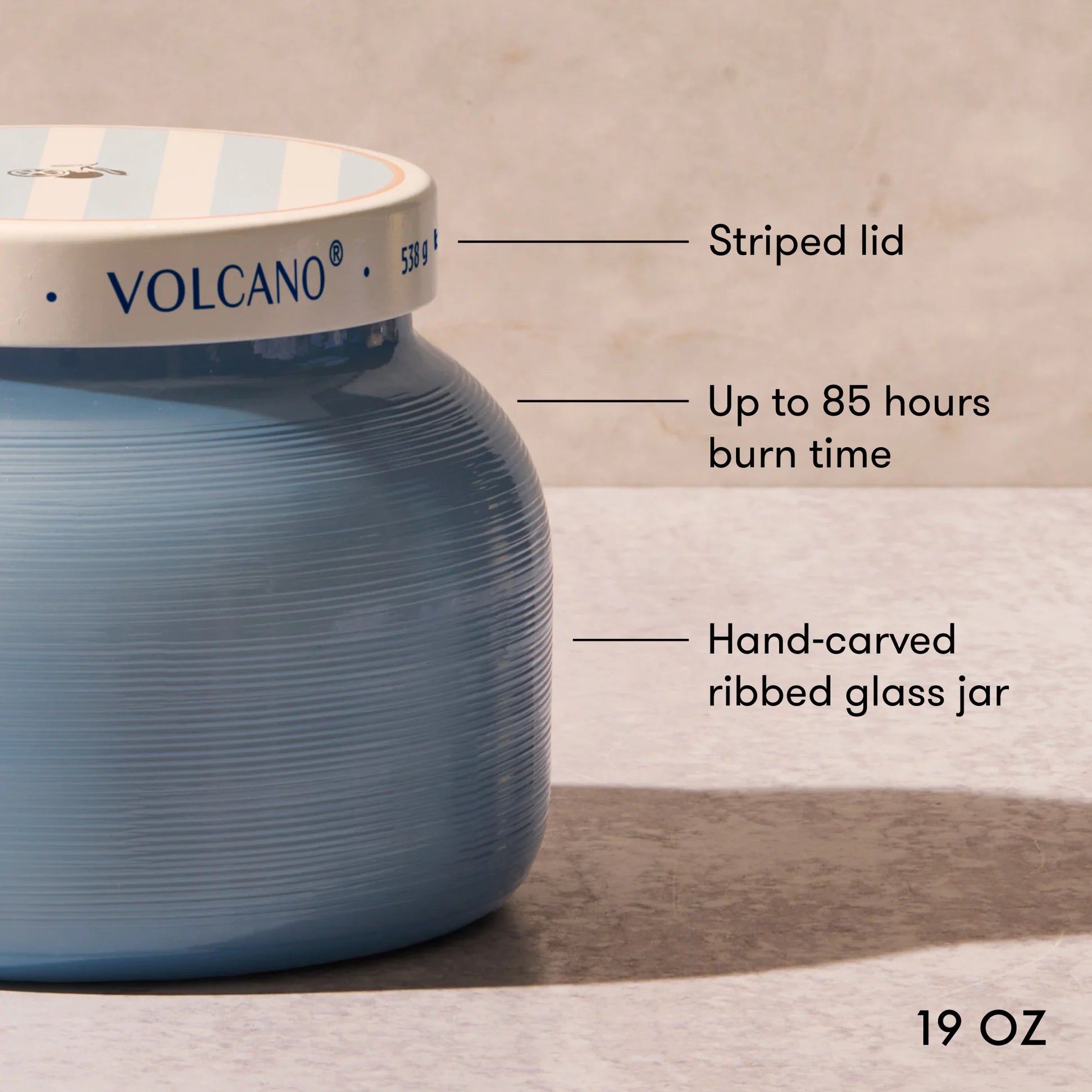 Volcano Artisan Caffe Capri Signature Candle PK