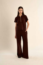 LADIES KNITTED SLEEVELESS SWEAT