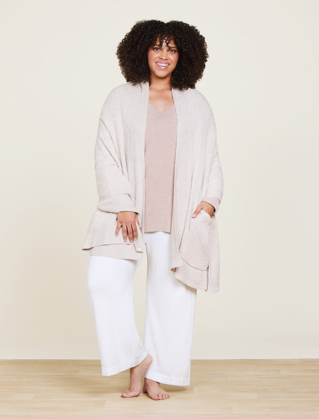CozyChic Lite® Heathered Travel Shawl Stone