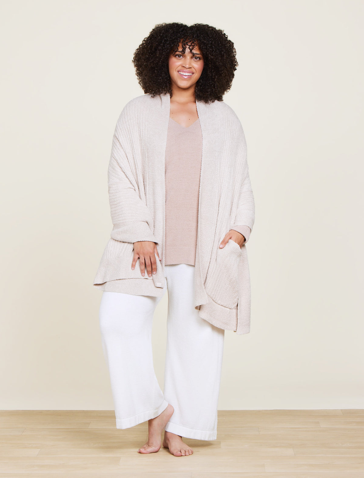 CozyChic Lite® Heathered Travel Shawl Stone