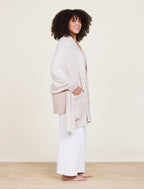 CozyChic Lite® Heathered Travel Shawl Stone