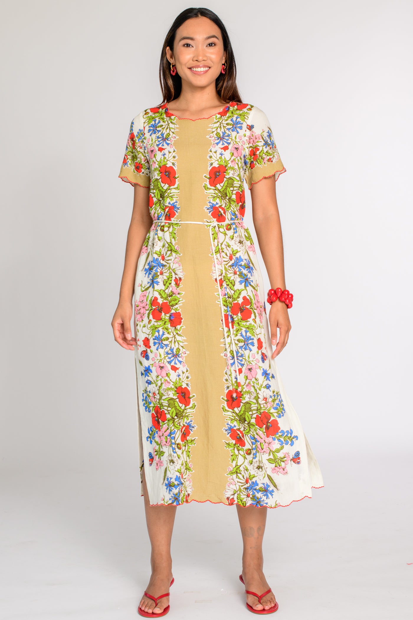 TESS MIDI DRESS