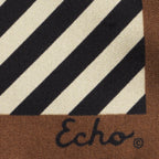 Stripes Silk 21" Bandana