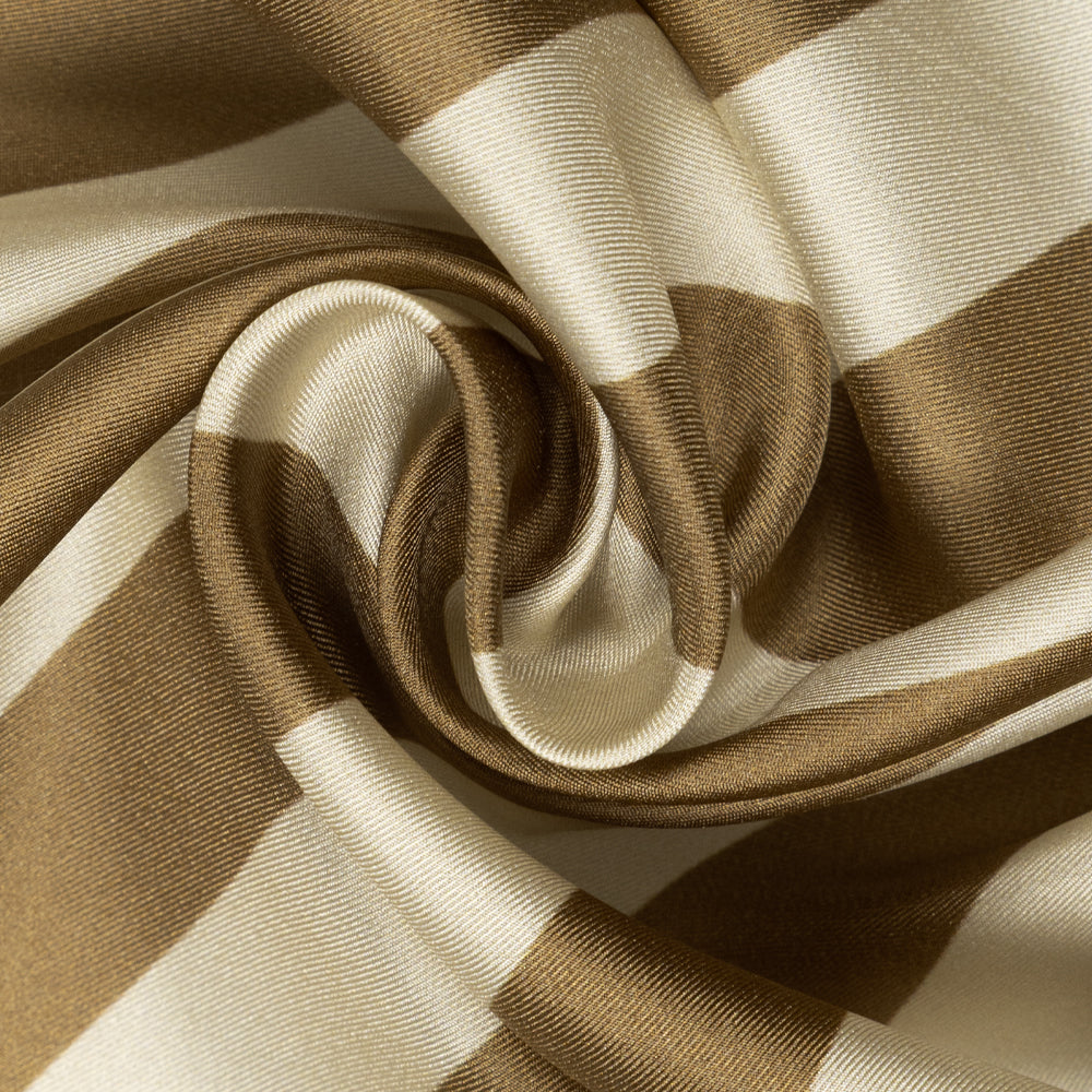 Stripes Silk 21" Bandana