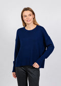 Crew Neck Pocket Sweater