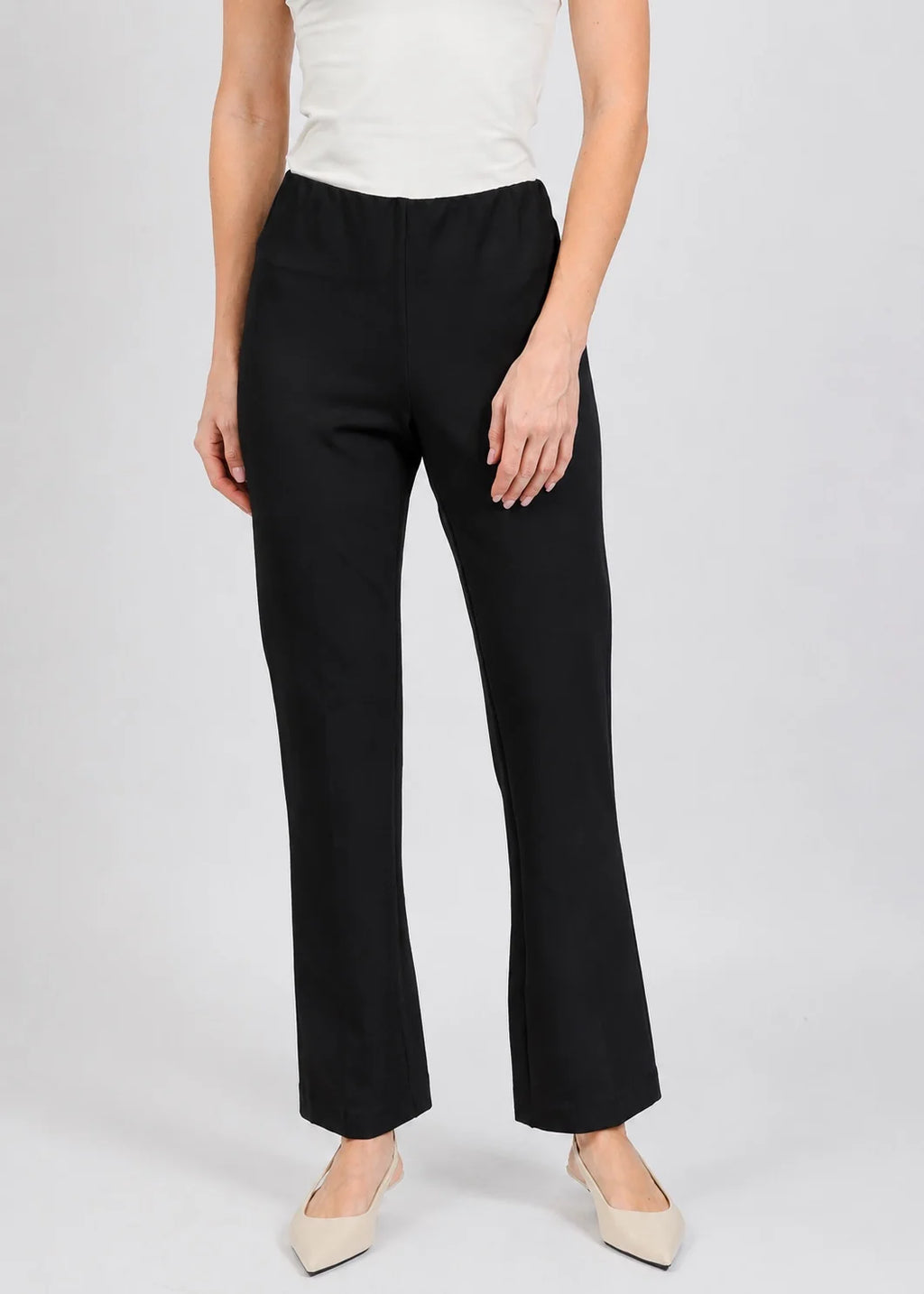 Ponte Pant Pull-on Wide Leg
