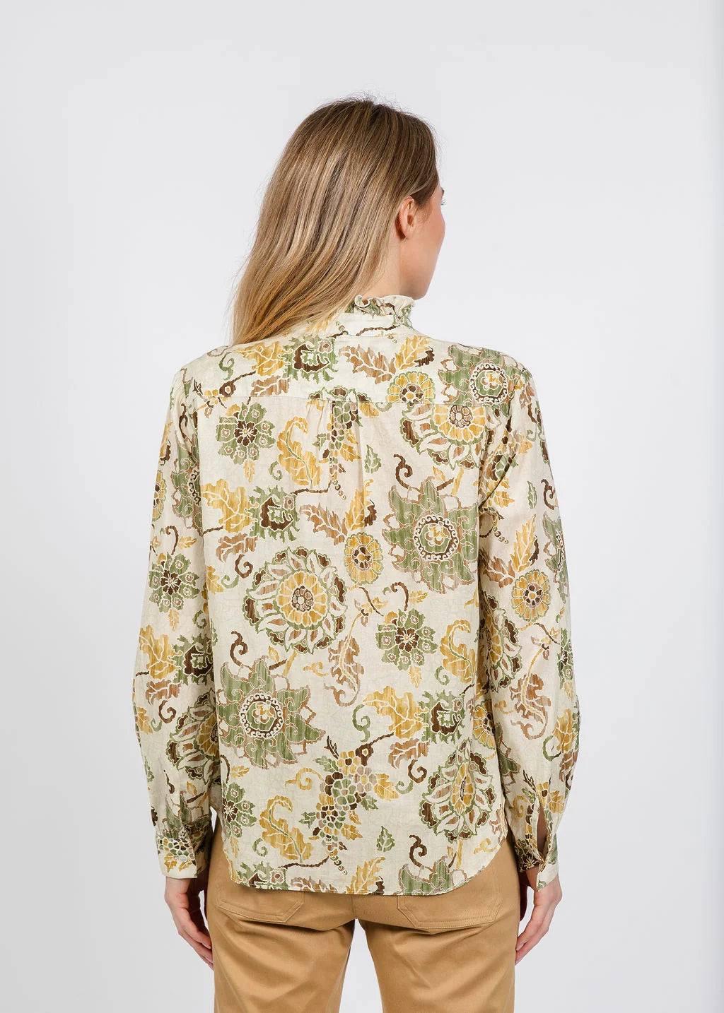 Harvest Moon Ruffle Shirt LS