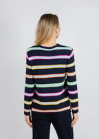 Stripe Crew Neck Sweater