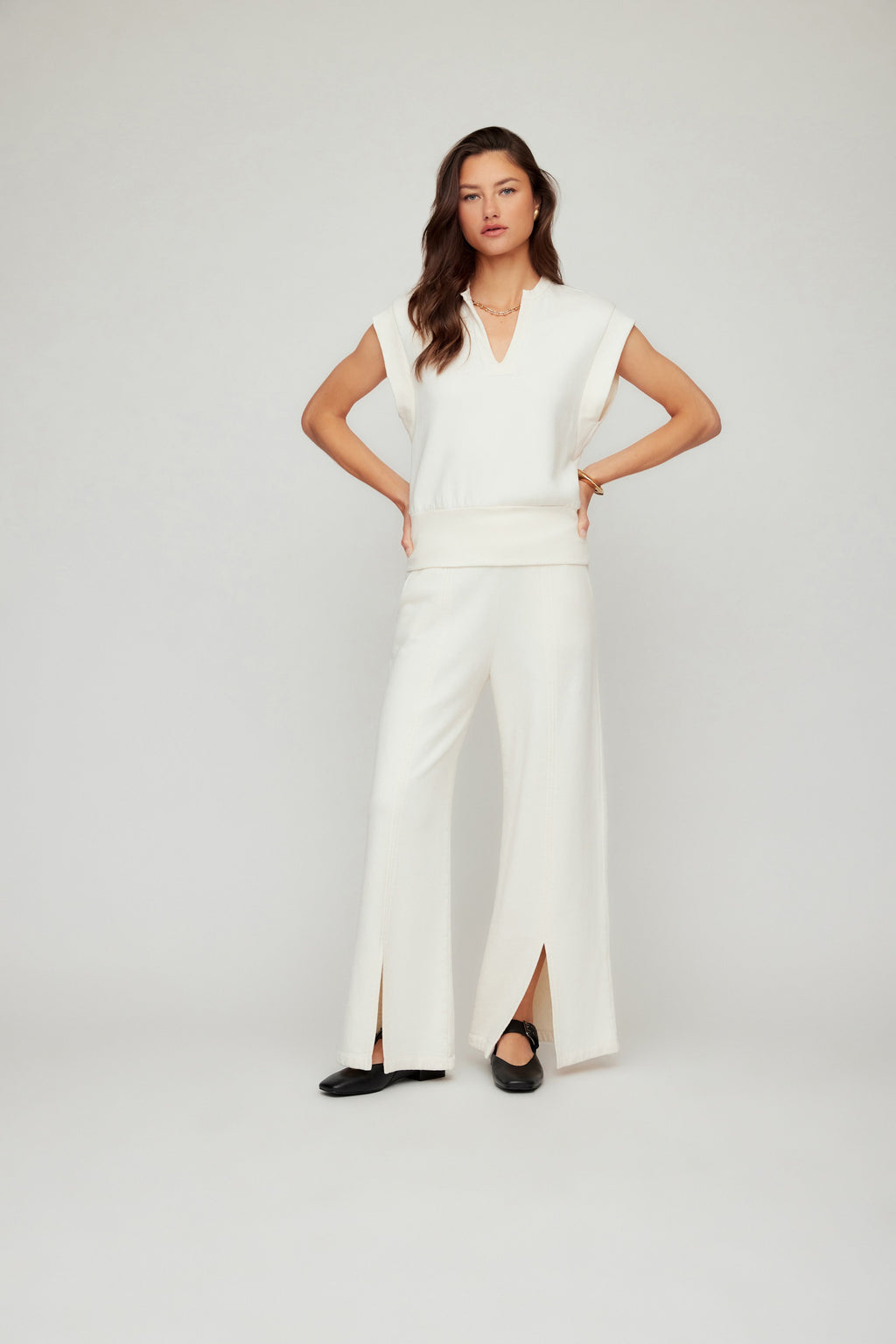 Morgan V Neck Top