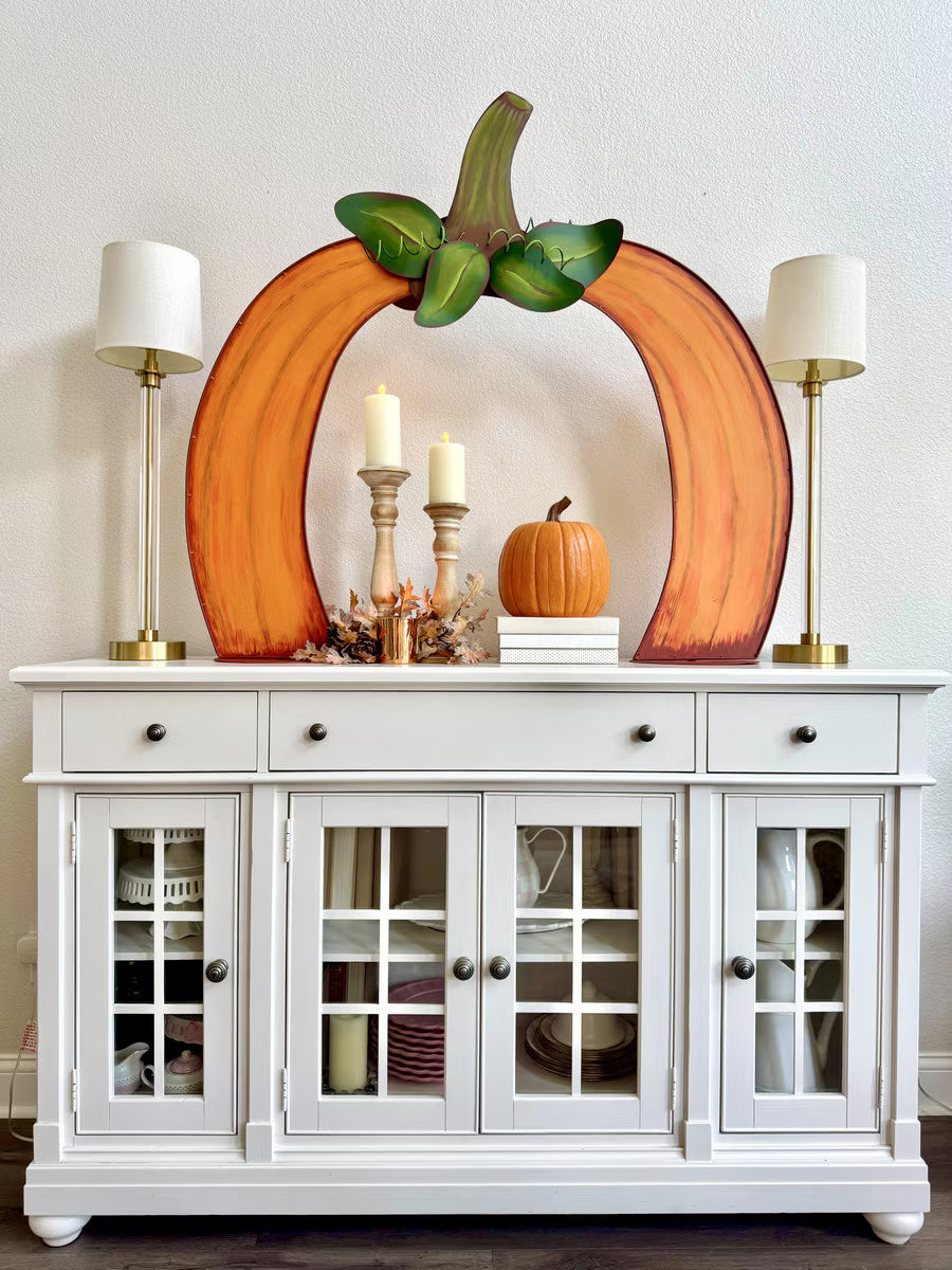 Tabletop Pumpkin Arch