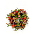 Pumpkin Berry Wreath, 24"