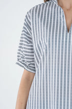 Poppy Maxi - Black Stripe