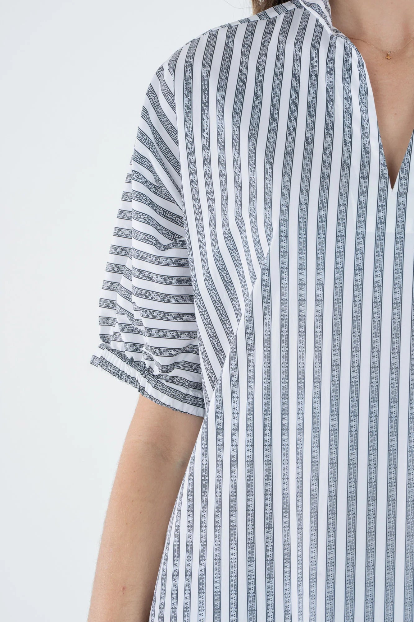 Poppy Maxi - Black Stripe