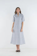 Poppy Maxi - Black Stripe
