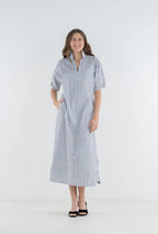 Poppy Maxi - Black Stripe