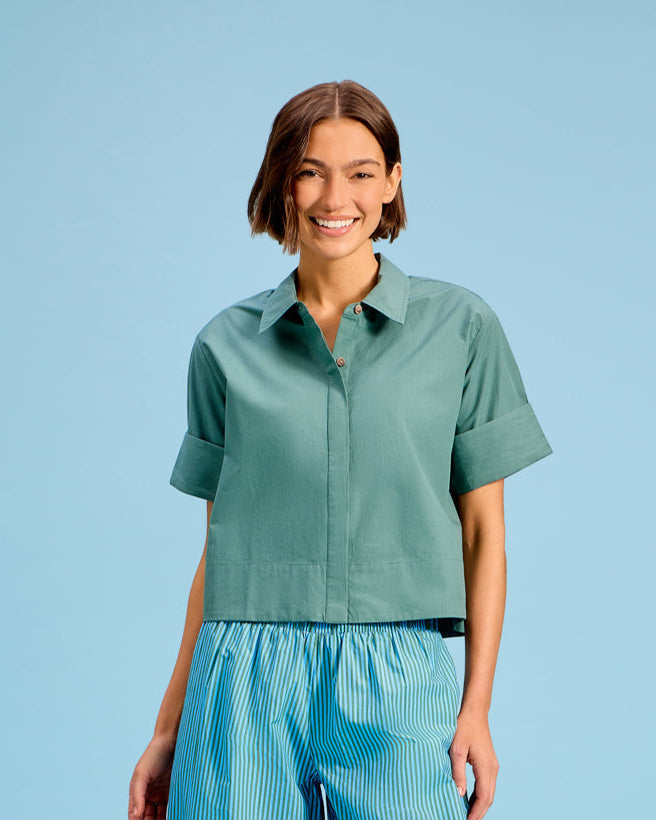 Club Shirt, Sage Brush