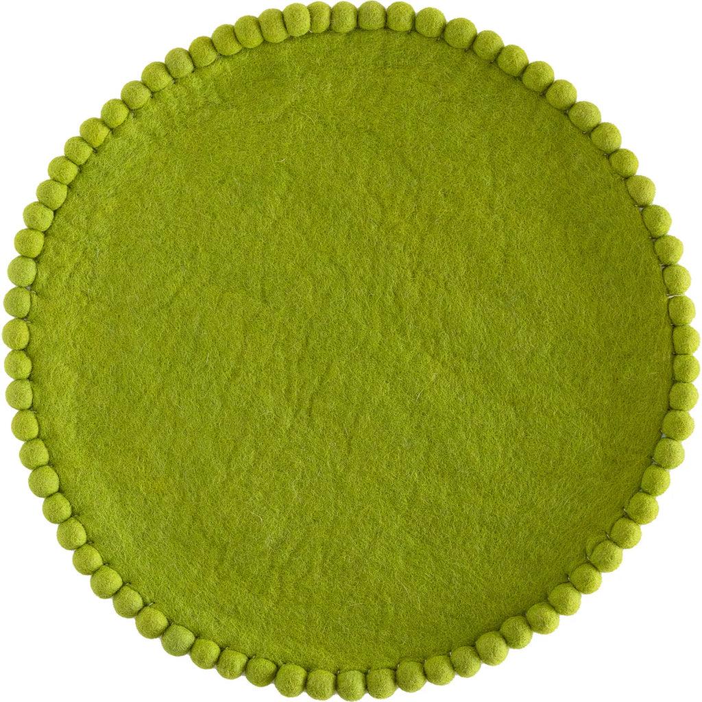 Spring Pom Pom Felt Placemat