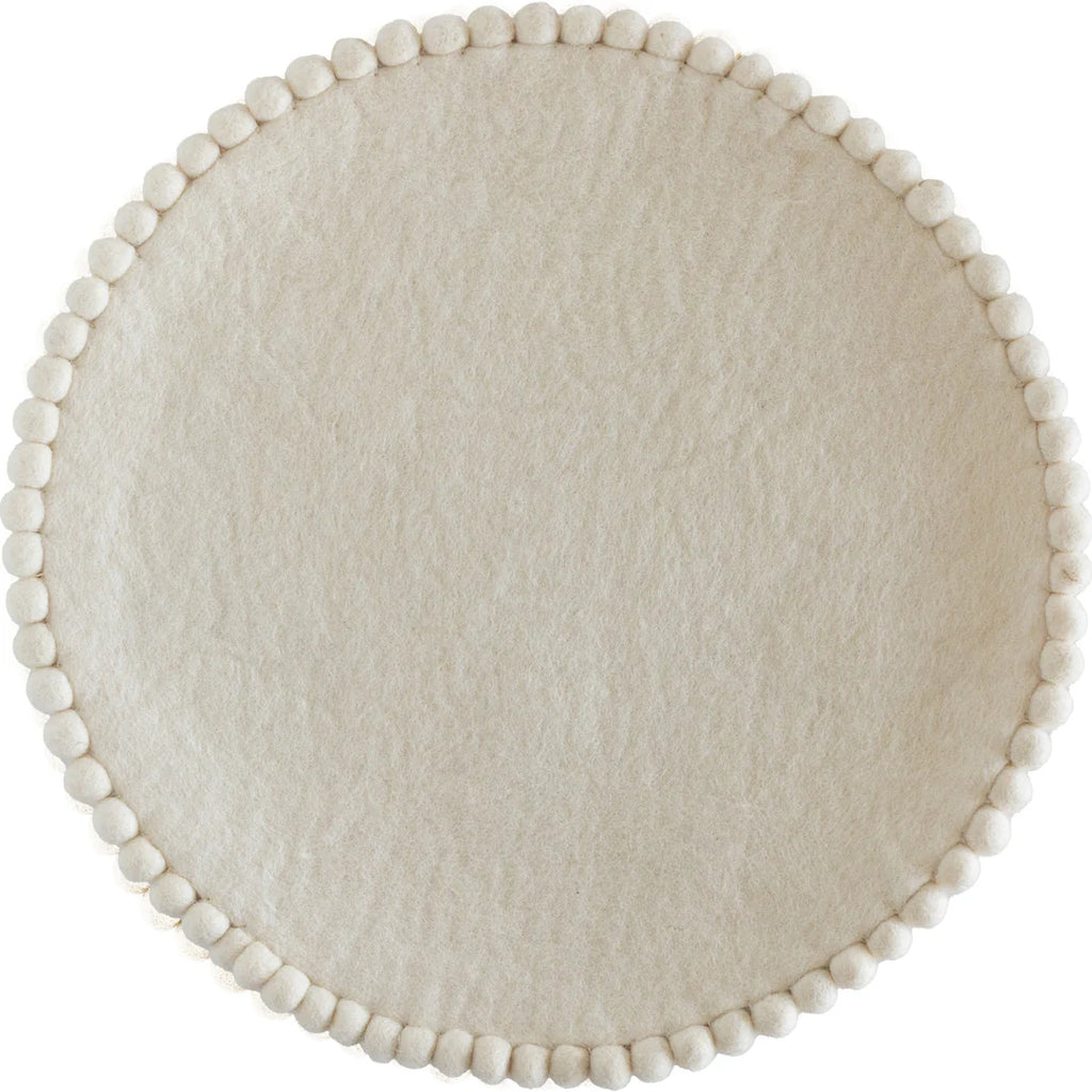 Spring Pom Pom Felt Placemat