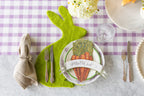 Spring Green Bunny Felt Placemat