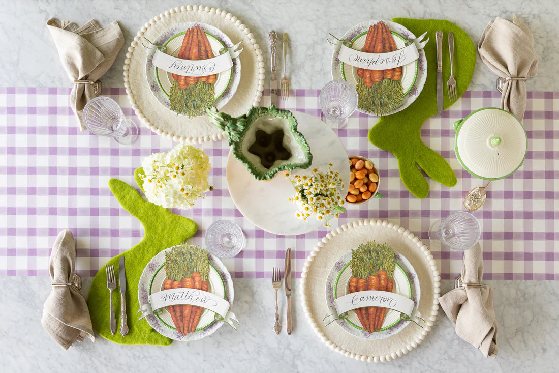 Spring Pom Pom Felt Placemat